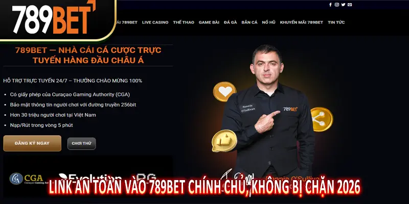 Link An Toàn Vào 789bet Chính Chủ, Không Bị Chặn 2026